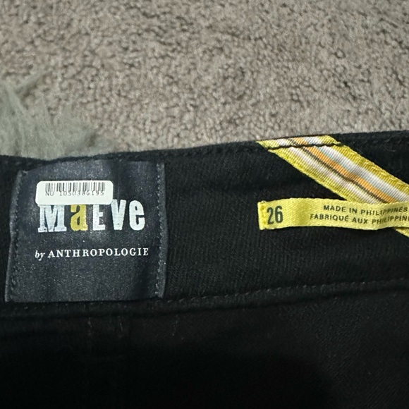 Maeve Colorblock straight jeans - Picture 9 of 9
